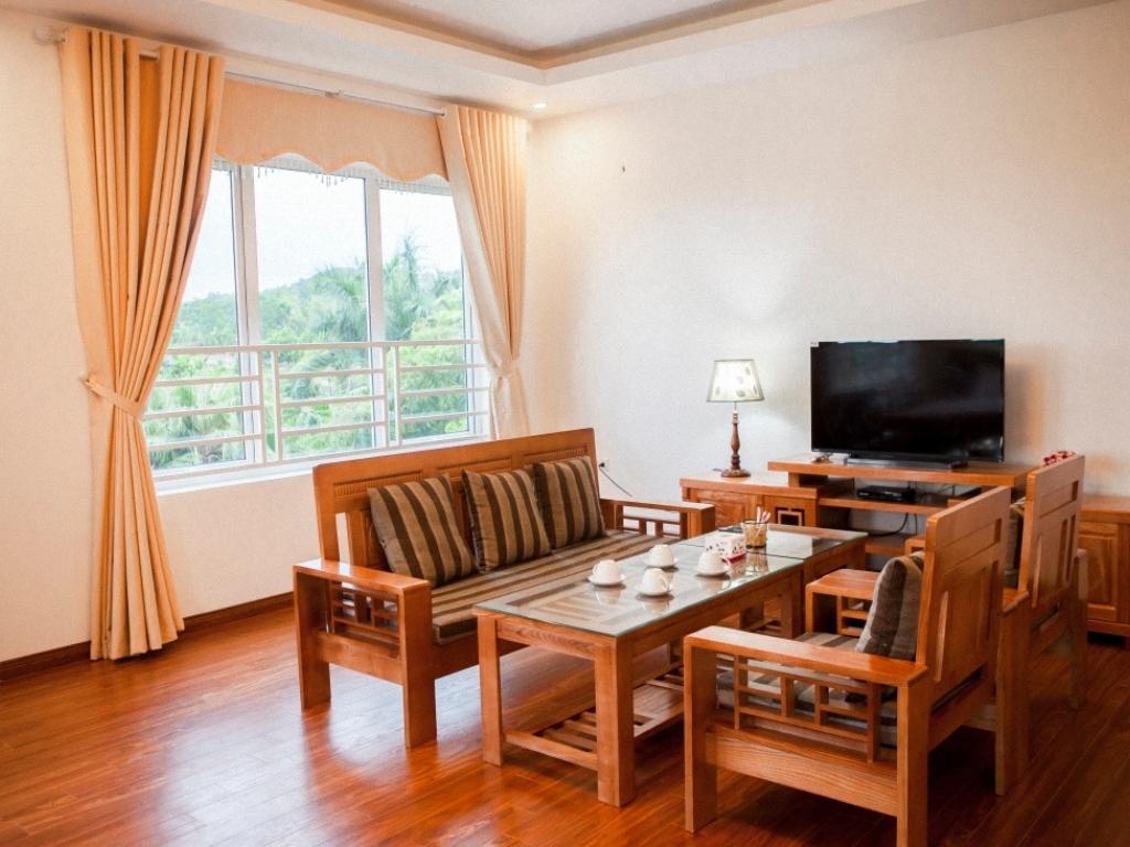 Biệt thự Green Villas Deluxe, Biệt thự nhà vàng tại Family Yên Bài Resort Ba Vì