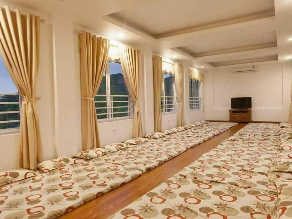 Phòng nghỉ tập thể cho khách đoàn tại Family Yên Bài Resort