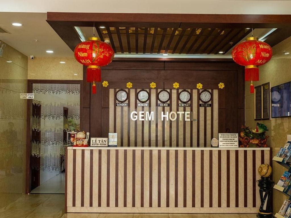 Quầy lễ tân khách sạn Gem Hotel