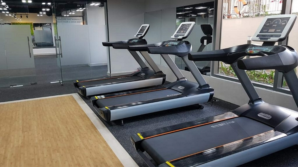 GYM đầy đủ máy móc hiện đại