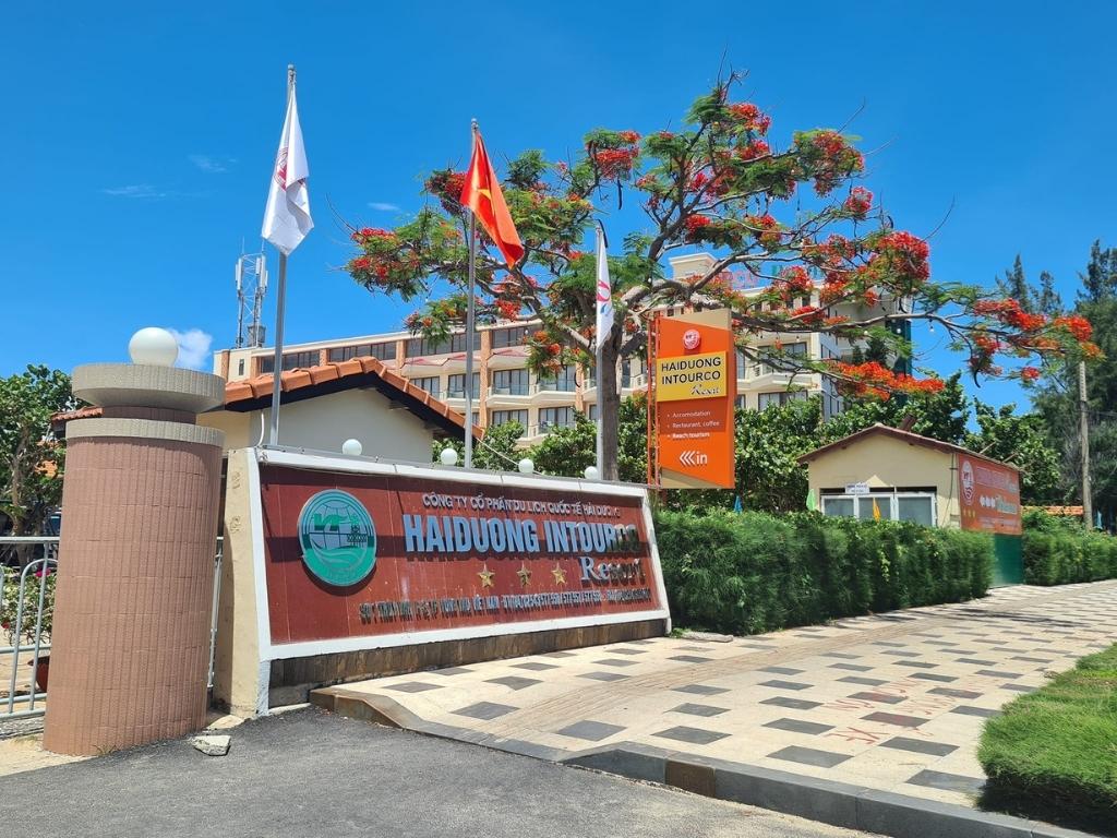 Lối vào Haiduong Intourco Resort