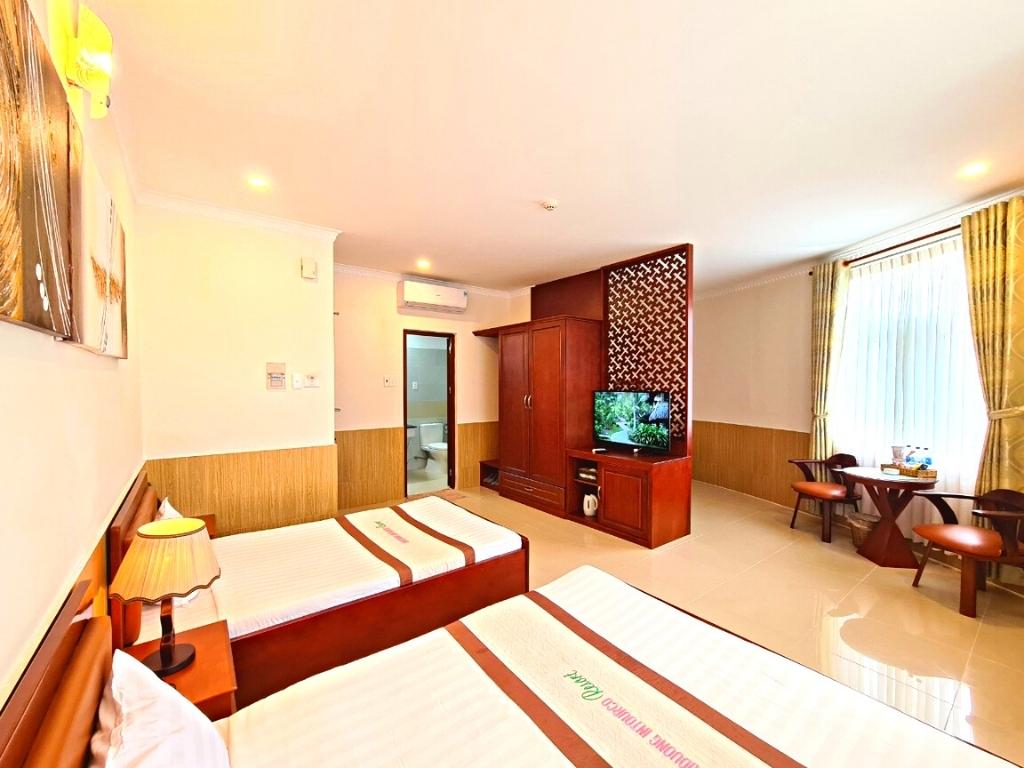 Phòng Superior Triple Hướng Vườn tại Haiduong Intourco Vũng Tàu Resort