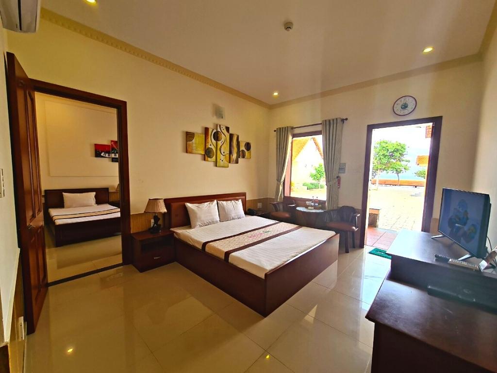 Phòng Deluxe Villa II Hướng Vườn tại khu nghỉ dưỡng 3 sao Haiduong Intourco Vũng Tàu