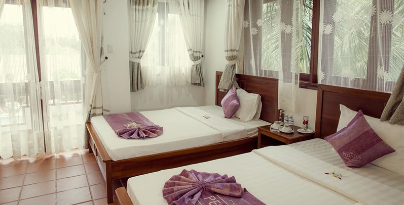 Phòng Deluxe Bungalow Sea view