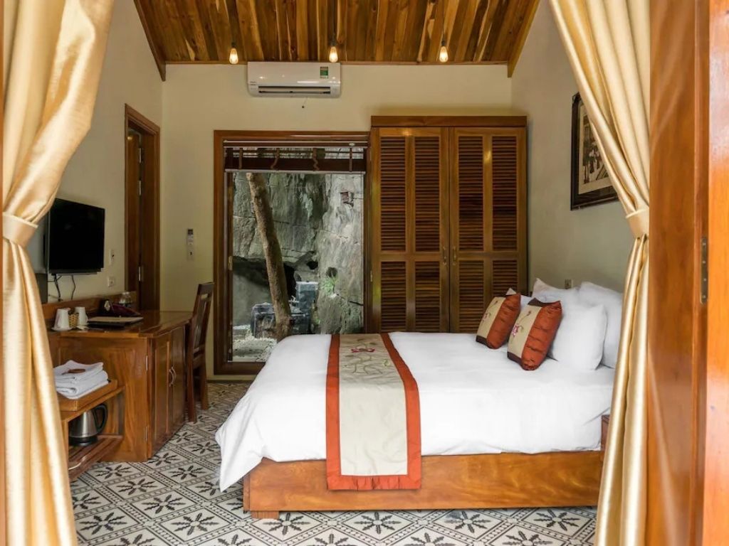 Phòng Deluxe Khu Nghỉ Dưỡng Hang Mua Ecolodge 3*