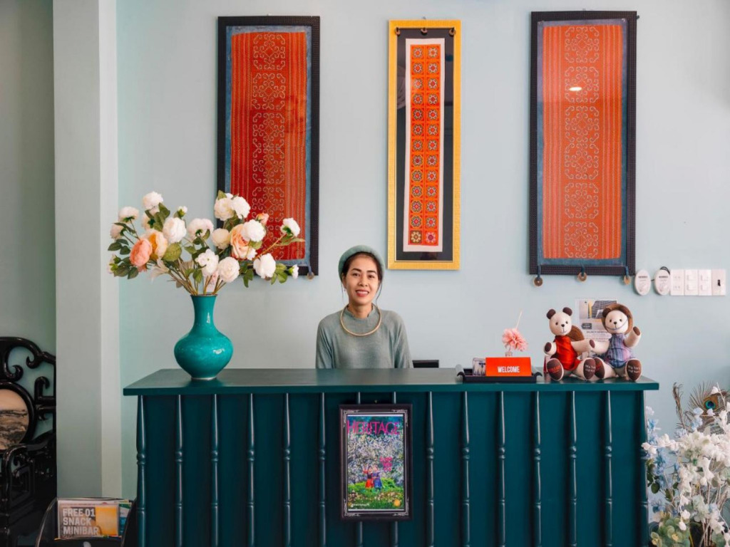 Lễ Tân Heritage Boutique Nha Trang