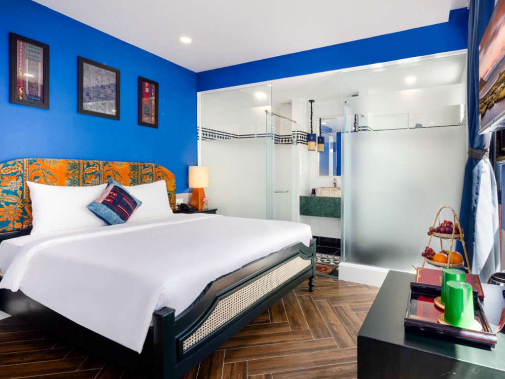 Phòng Deluxe Double Tại Khách Sạn Heritage Boutique Nha Trang