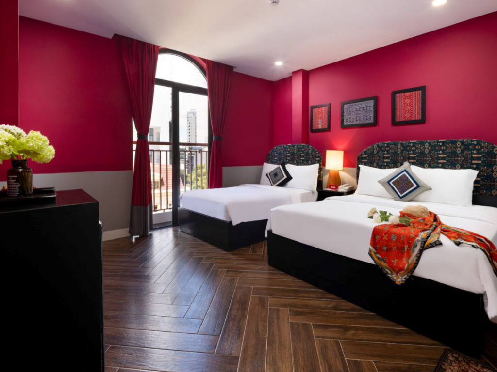 Phòng Deluxe Family Tại Heritage Boutique Nha Trang
