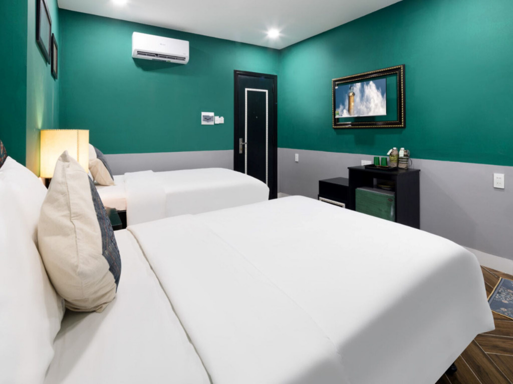 Phòng Superior Twin Khách Sạn Heritage Boutique Nha Trang