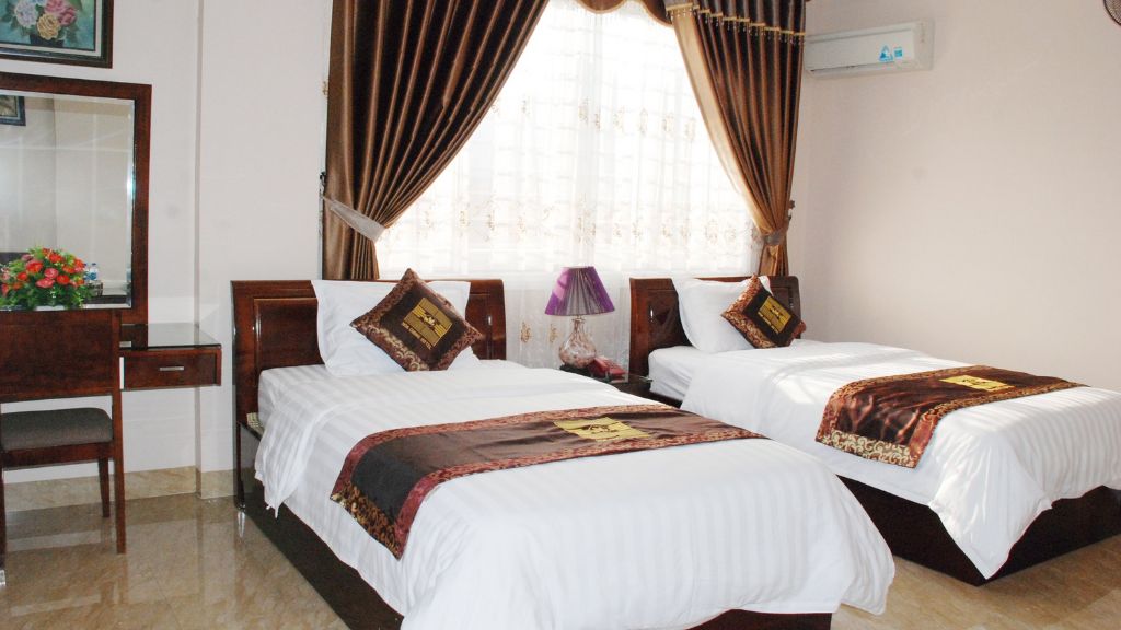 Thiết kế sang trọng tại phòng Twin