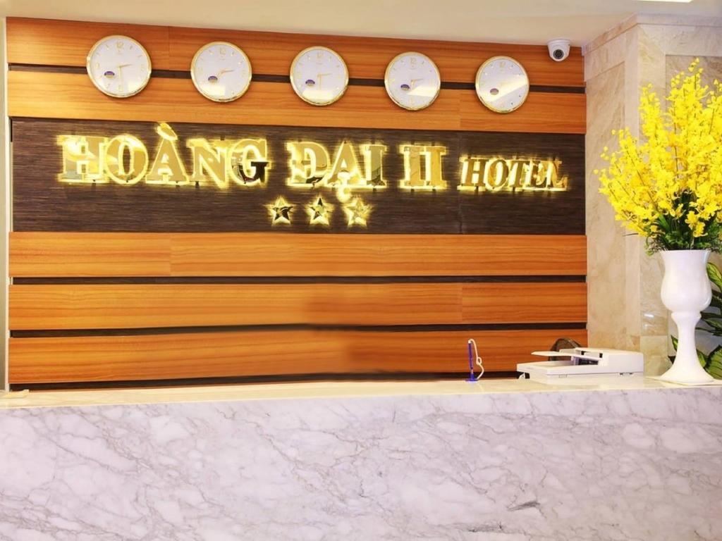 Sảnh lễ tân Hoàng Đại 2 Hotel Đà Nẵng