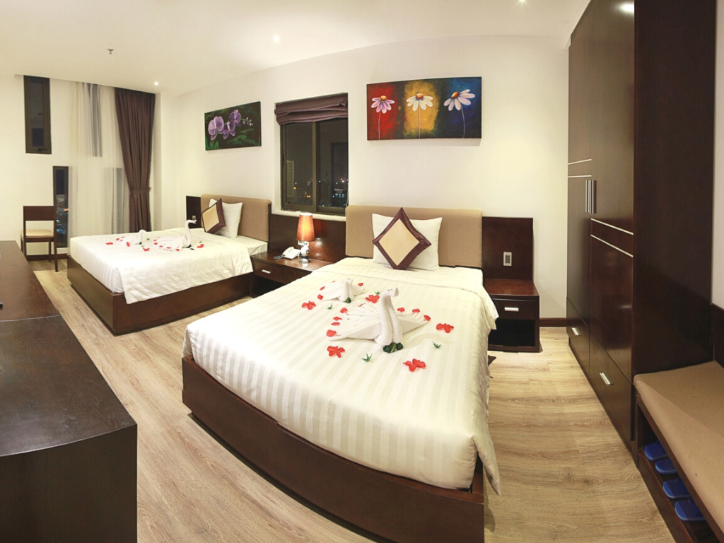 Phòng Family tại Hoàng Đại 2 Hotel Đà Nẵng