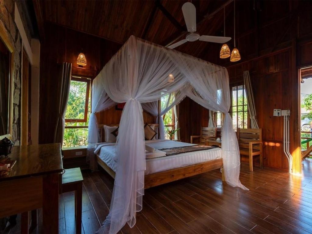 Phòng Giường Đôi Nhìn Ra Vườn tại Island Lodge Resort