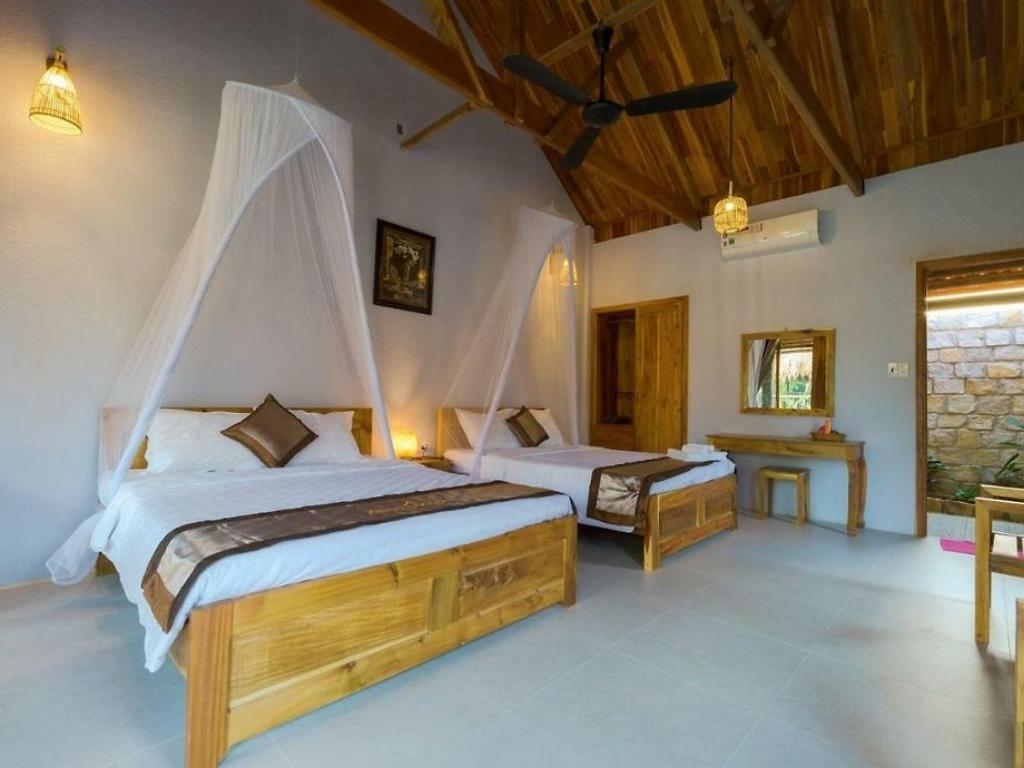 Phòng Nhà Gỗ Nhìn Ra Vườn tại khu nghỉ dưỡng Island Lodge