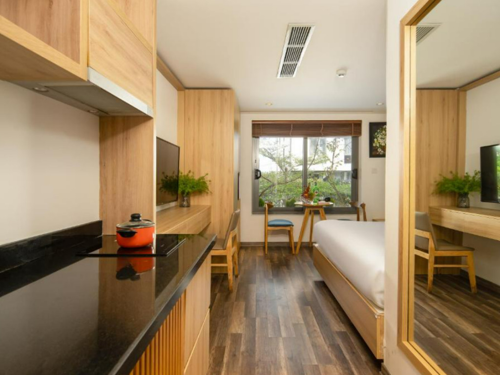 Phòng Family Studio Apartment Tại John Boutique Villa Đà Nẵng