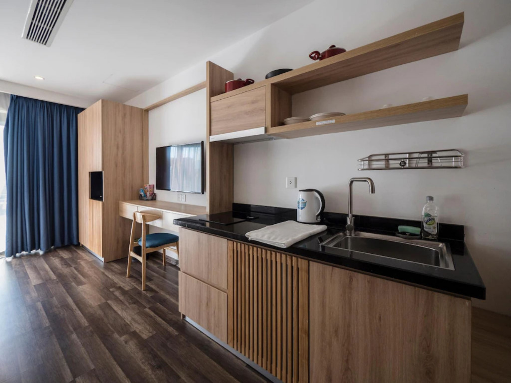 Phòng Deluxe Studio Apartment Tại John Boutique Villa 3 Sao Đà Nẵng