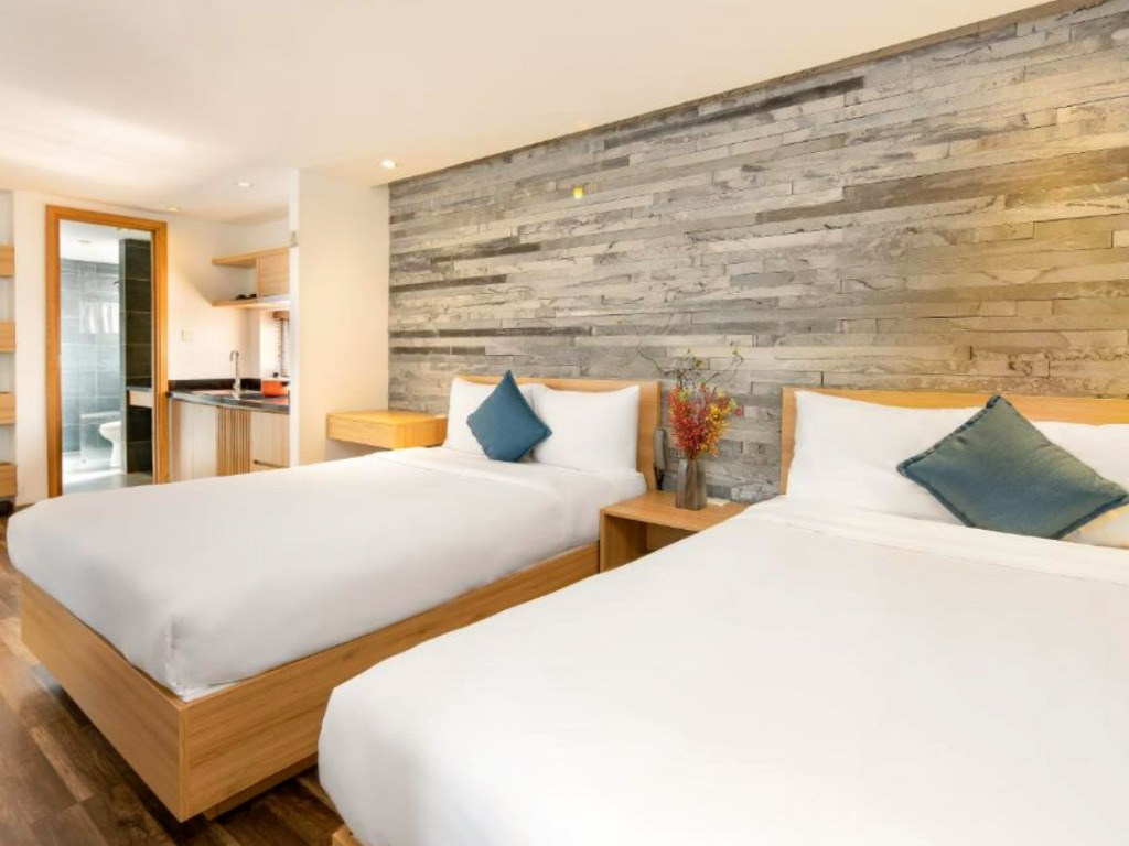 Phòng Family Studio Apartment Tại Khách Sạn John Boutique Villa Đà Nẵng 3 Sao