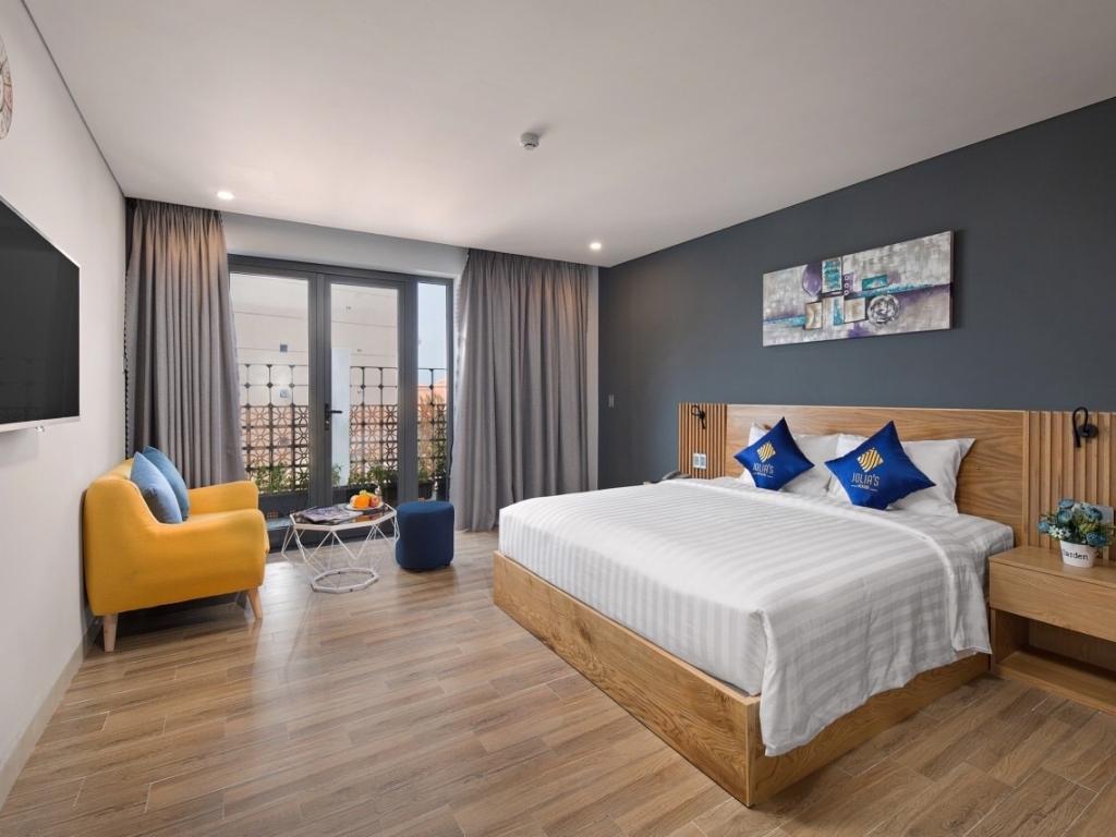 Phòng Deluxe Double tại Jolia's House Đà Nẵng 3 sao