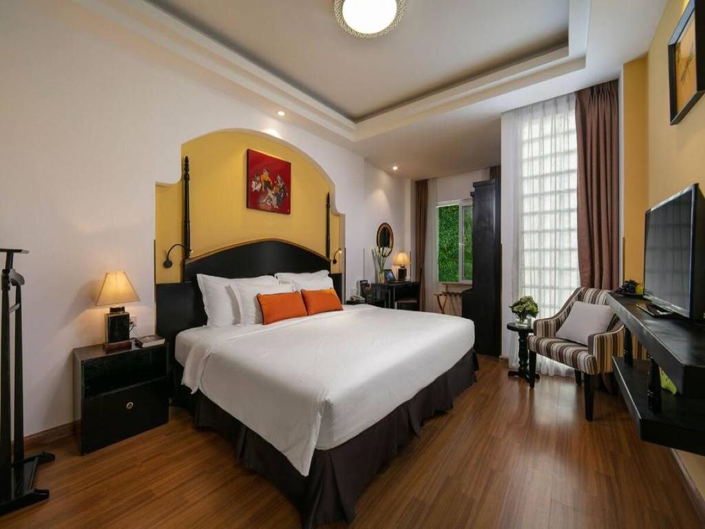 Phòng Deluxe Double Twin Kén Hotel By Connek Hanoi