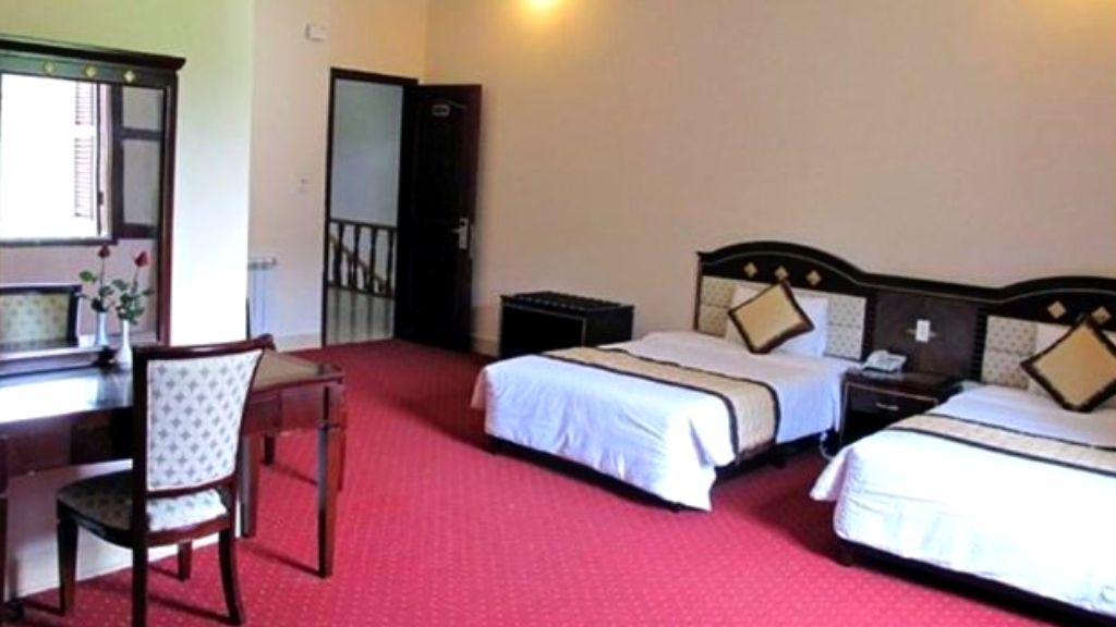 Phòng 2 giường tiêu chuẩn đặc biệt của Công Đoàn Sapa Hotel 3*