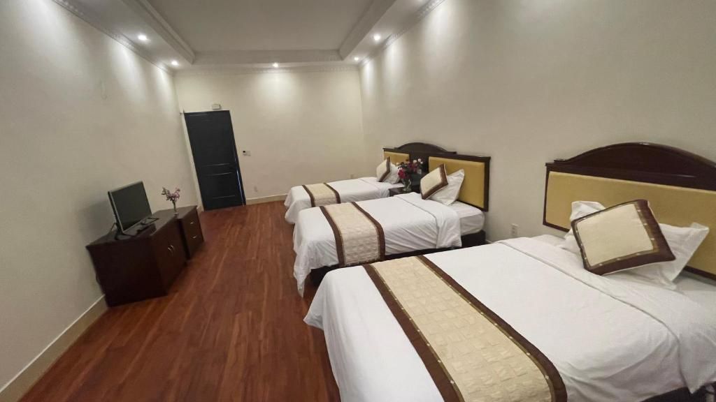 Không gian của phòng 3 giường tiêu chuẩn cao