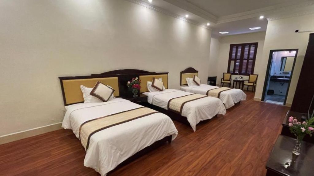 Không gian phòng rộng rãi