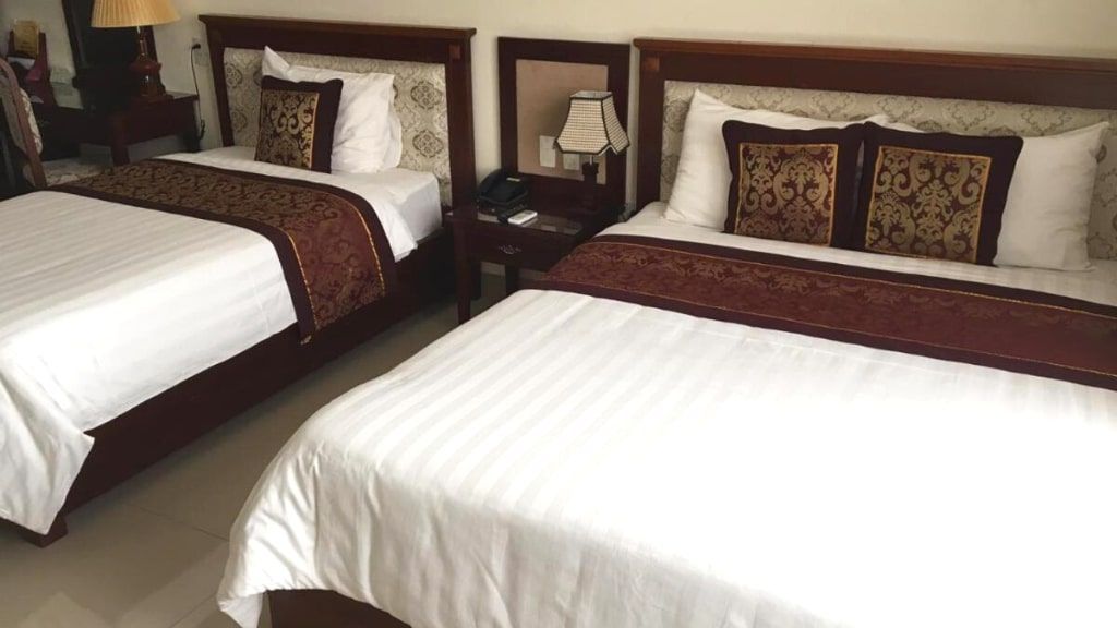 2 giường đôi rộng rãi thoải mái
