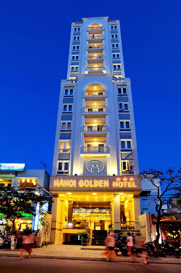 Ngoại Cảnh Hà Nội Golden Hotel Nha Trang
