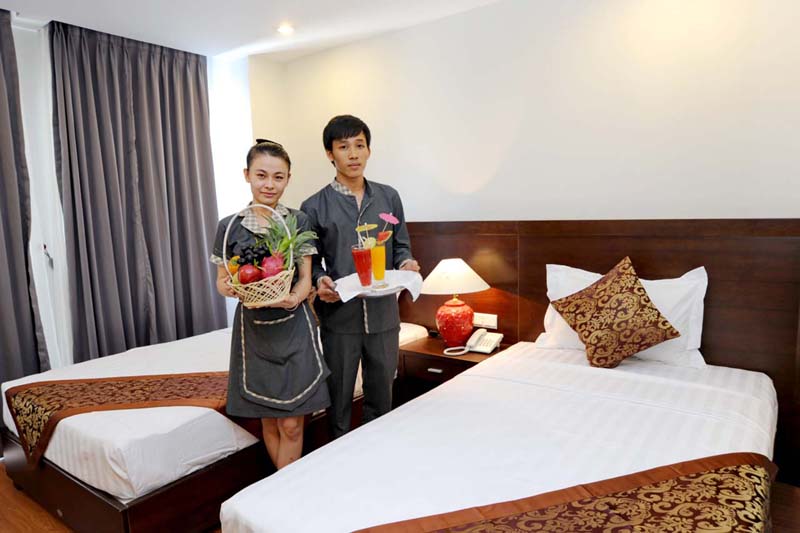 Phòng Deluxe Hướng Biển -  2 Giường đơn