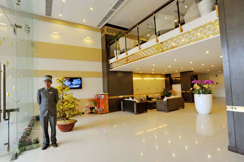 Sảnh Lễ Tân Hà Nội Golden Hotel Nha Trang