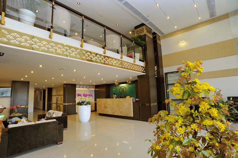 Sảnh Lễ Tân Hà Nội Golden Hotel Nha Trang