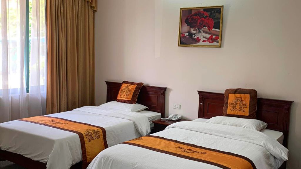 Không gian trong phòng Standard Twin