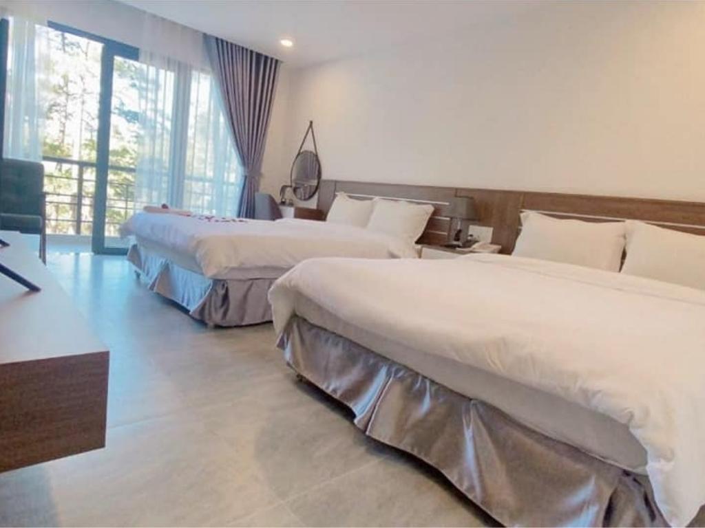Không gian phòng Standard Double/ Twin tại Minh Tâm Đà Lạt