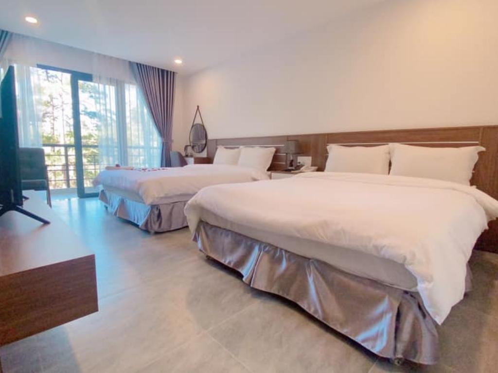 Hạng phòng Bungalow 4 khách tại khách sạn Minh Tâm Đà Lạt 3 sao