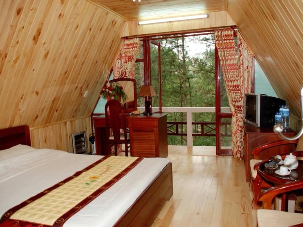 Phòng Deluxe tại Minh Tâm Hotel Đà Lạt