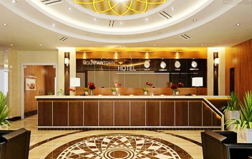 Khu Vực Lễ Tân Khách sạn Phố Núi Đà Lạt