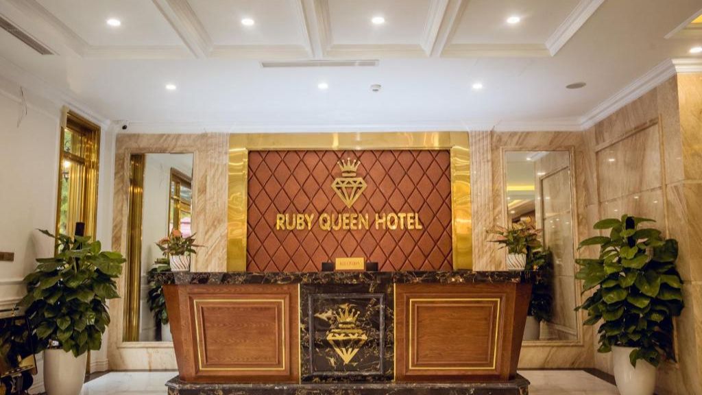 Sảnh chính Ruby Queen Hotel