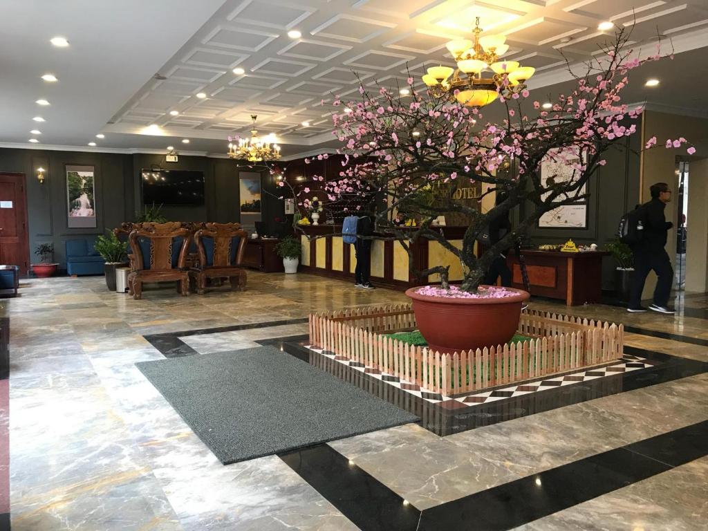 Sảnh khách sạn Sapa Lodge
