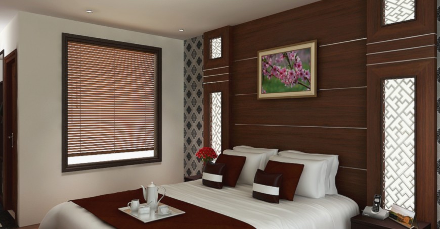 Phòng Deluxe hướng núi