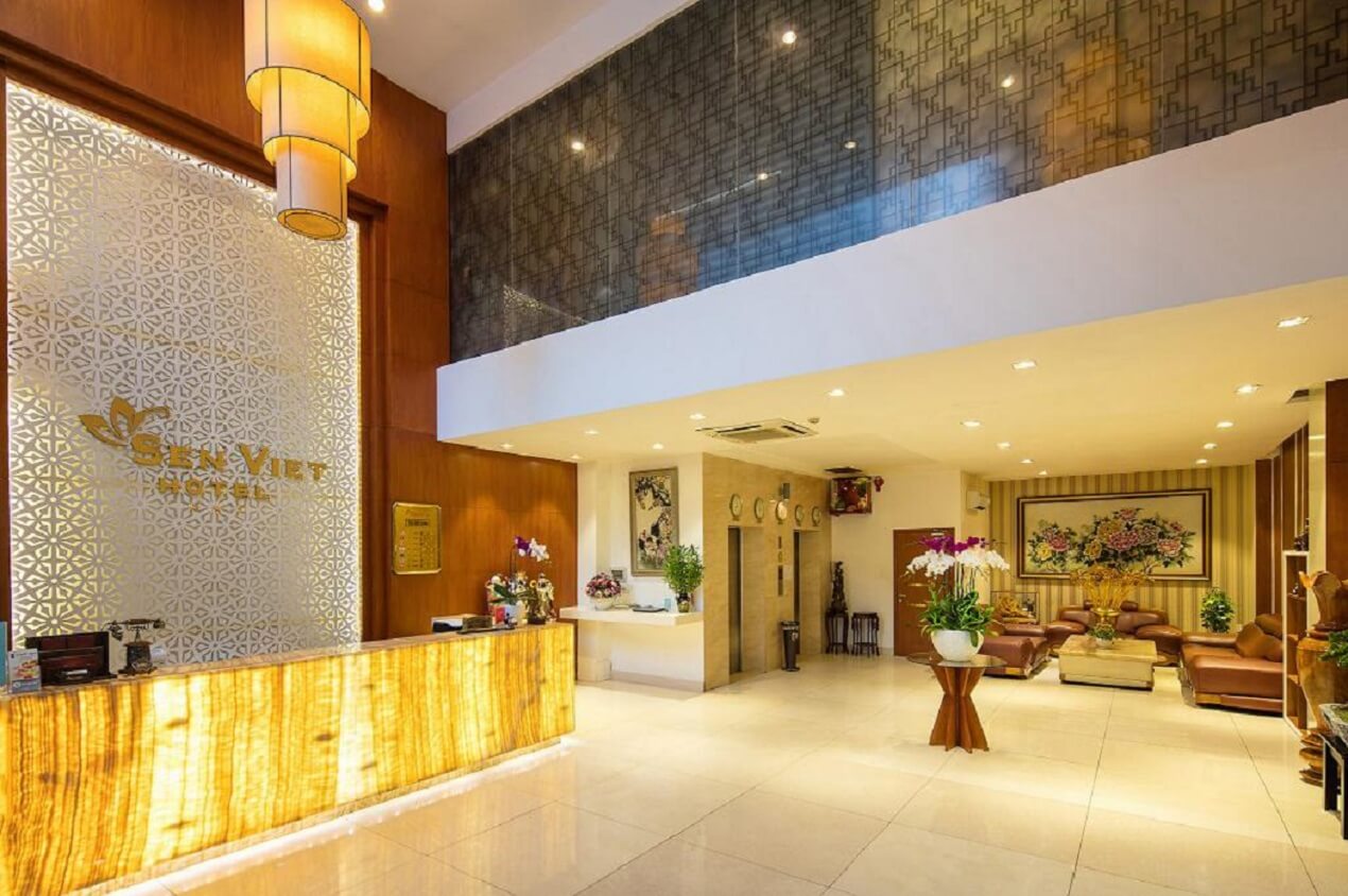 Sảnh khách sạn Khách sạn Sen Việt Sài Gòn