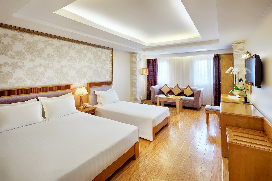 Phòng Silver Suite Family khách sạn Silverland Central