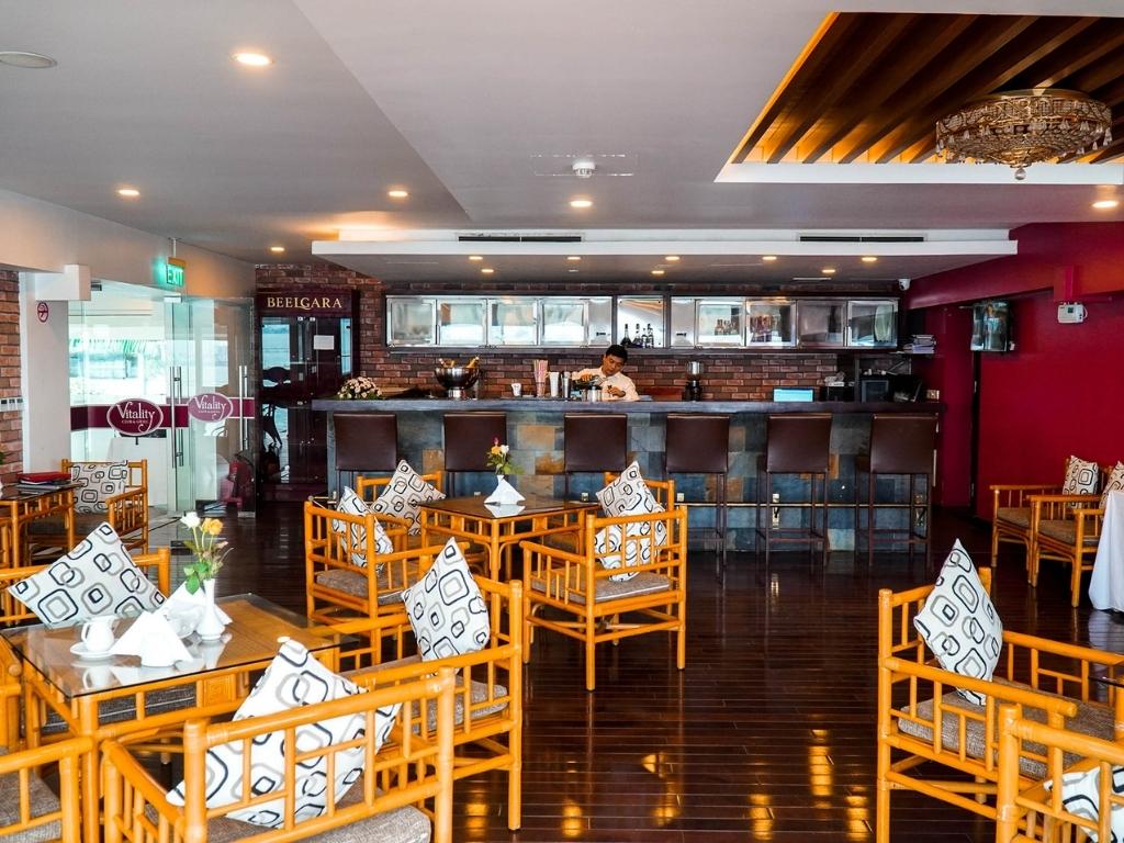 Không gian quầy Bar khách sạn Thắng Lợi Hà Nội