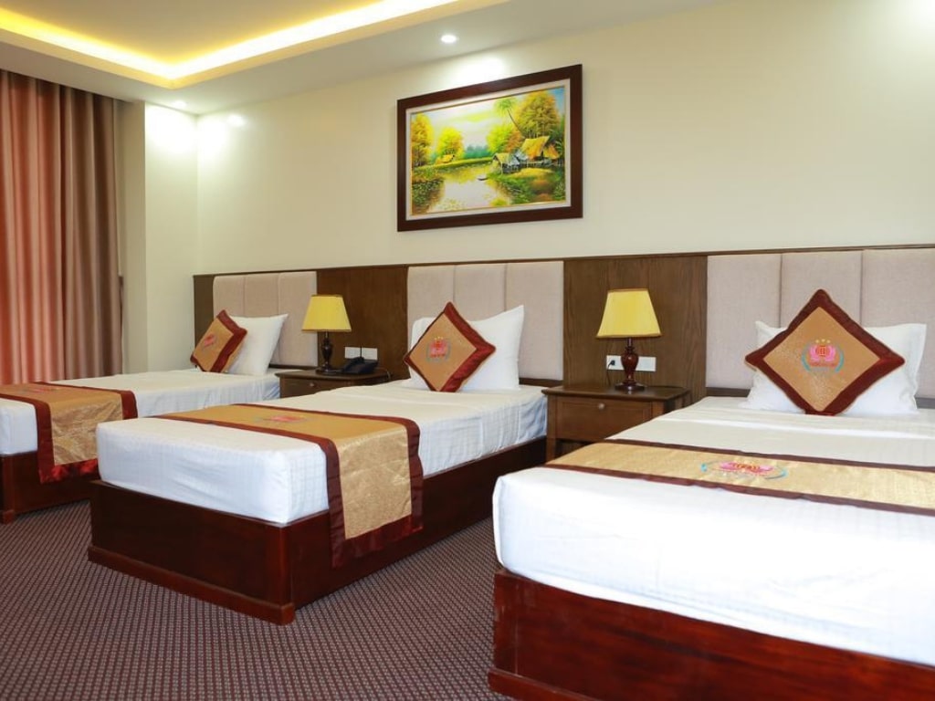 Khu A - Phòng 3 Giường đơn Khách Sạn Thượng Hải - Vinh