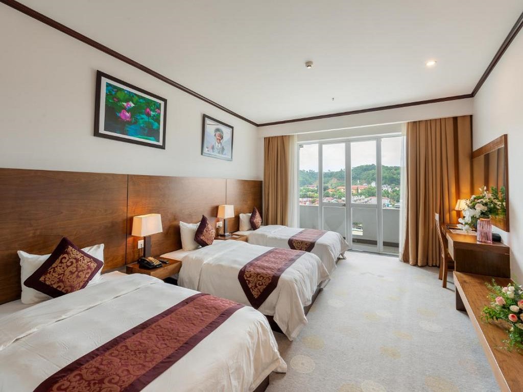 Phòng Deluxe Tripble Tại Lao Cai Star Hotel 4 Sao