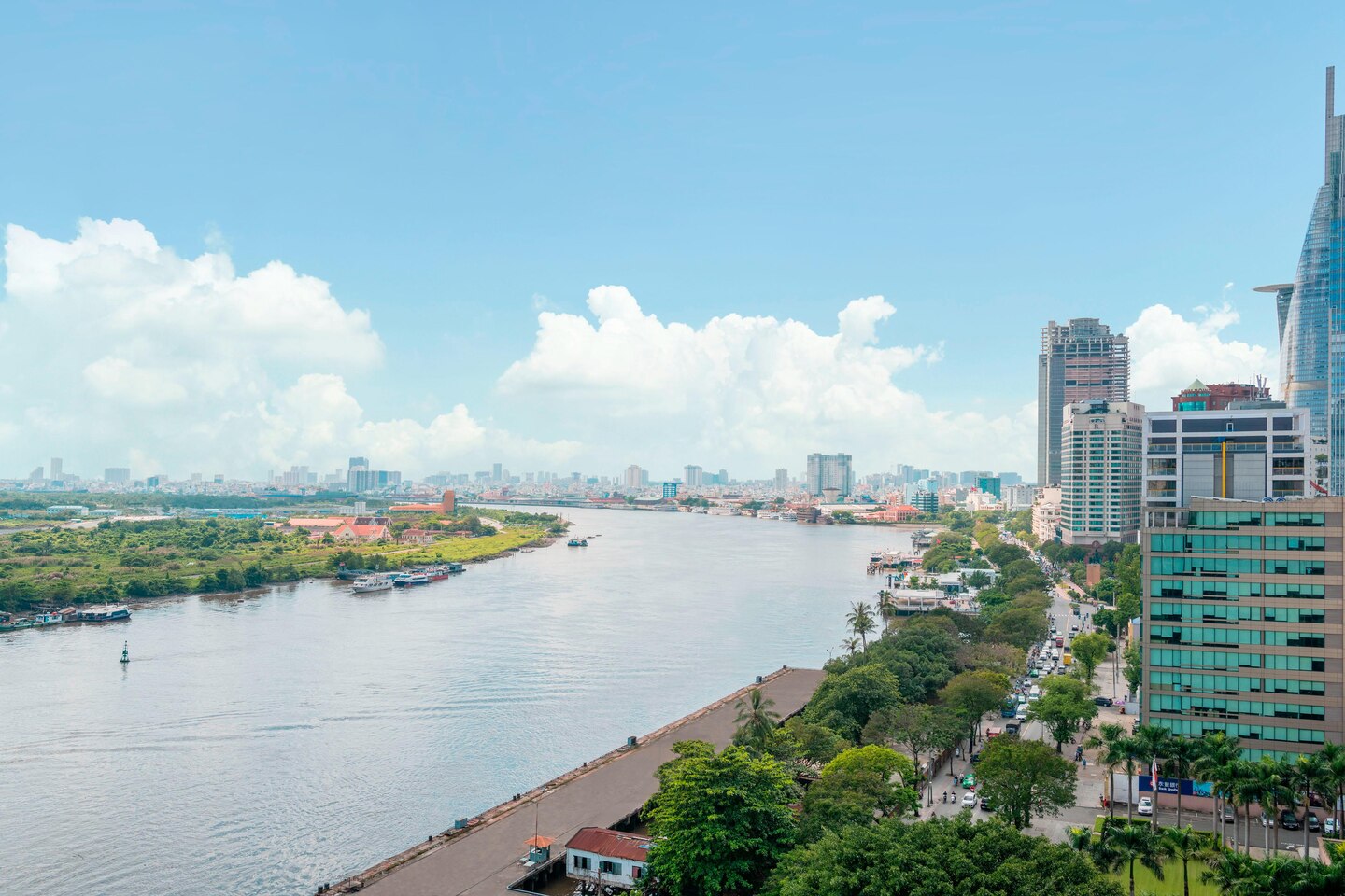 View sông Sài Gòn