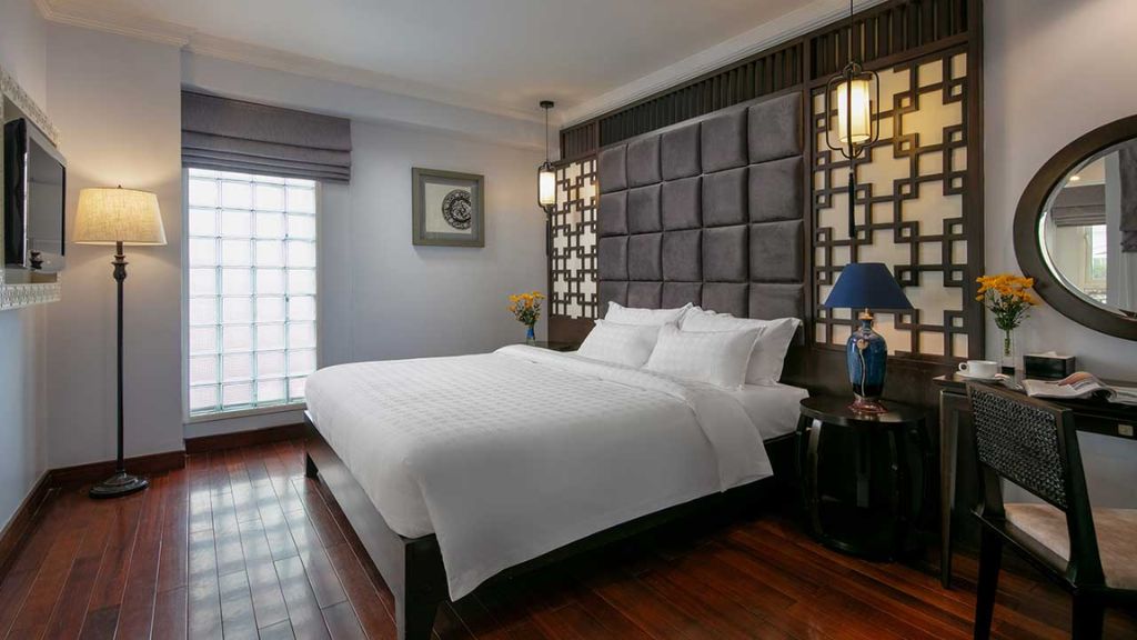 Không gian của hạng phòng du LAC Junior Suite