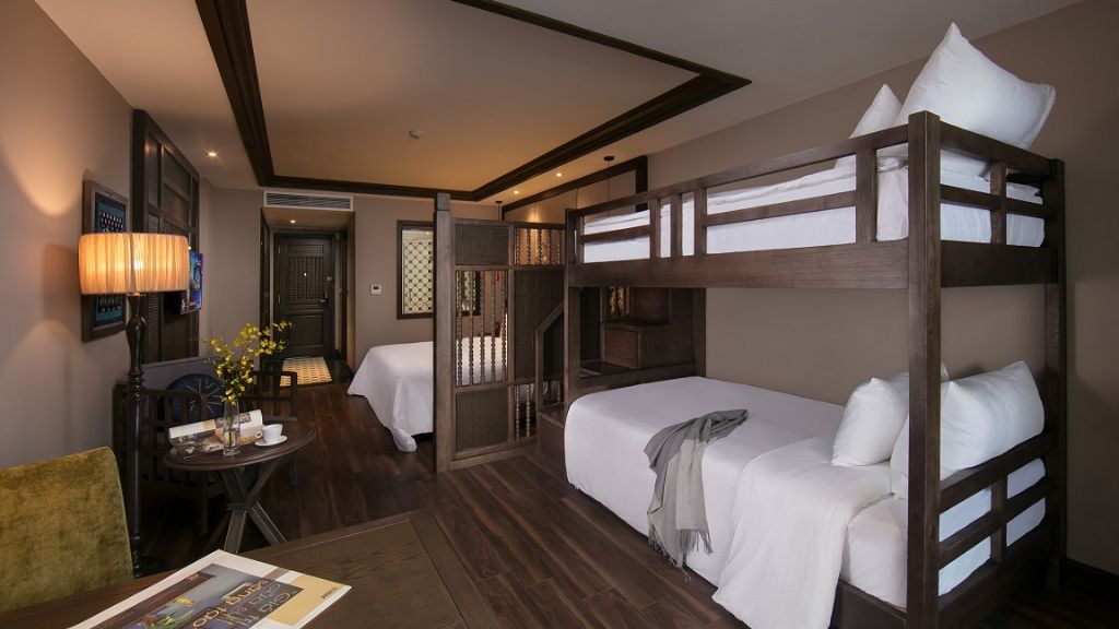 Không gian của hạng phòng Family Suite