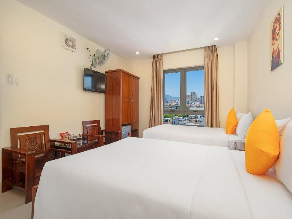 Phòng Superior Twin Khách Sạn Lotus Rock Đà Nẵng 3 Sao