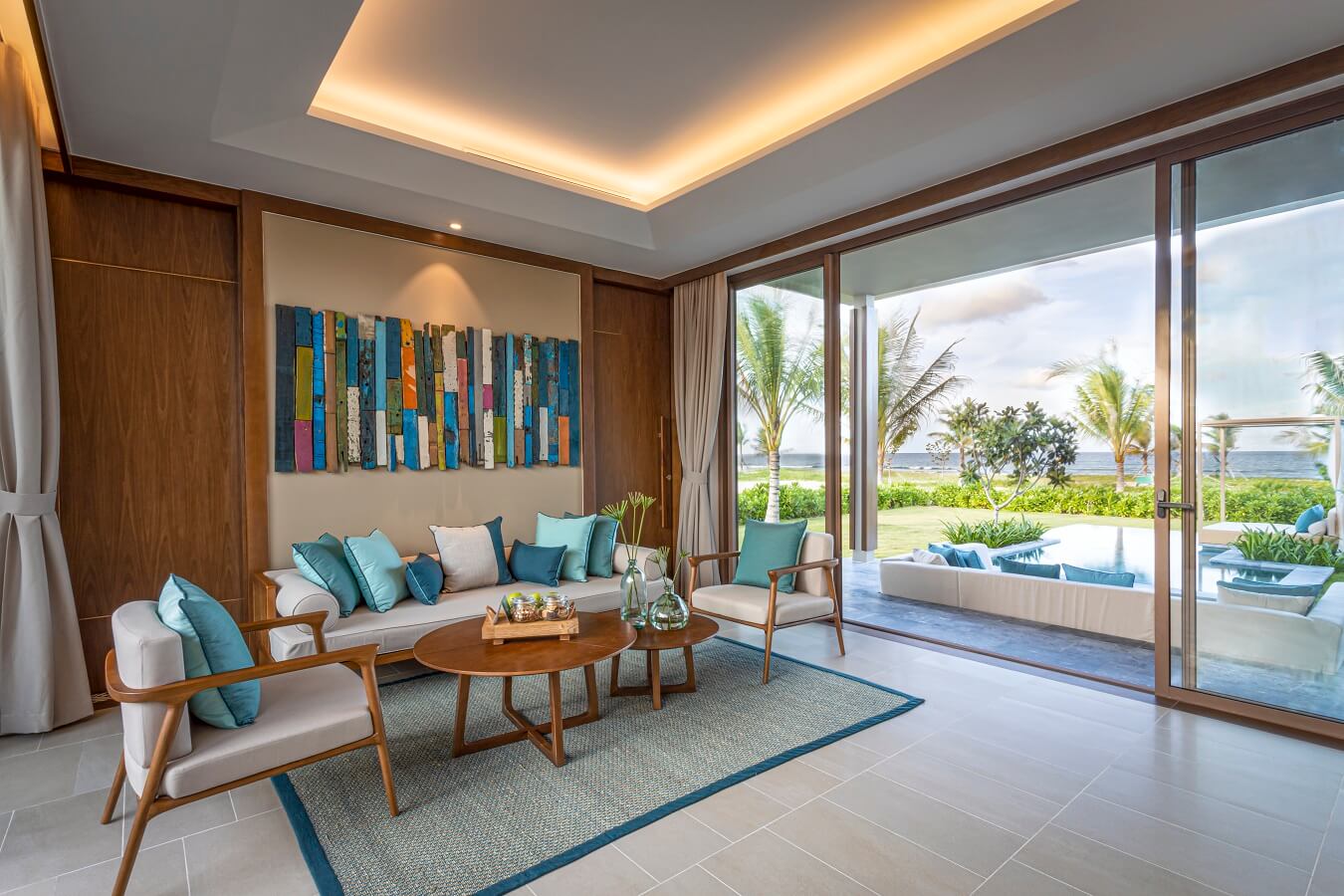 Two-bedroom Beachfront Pool Villa