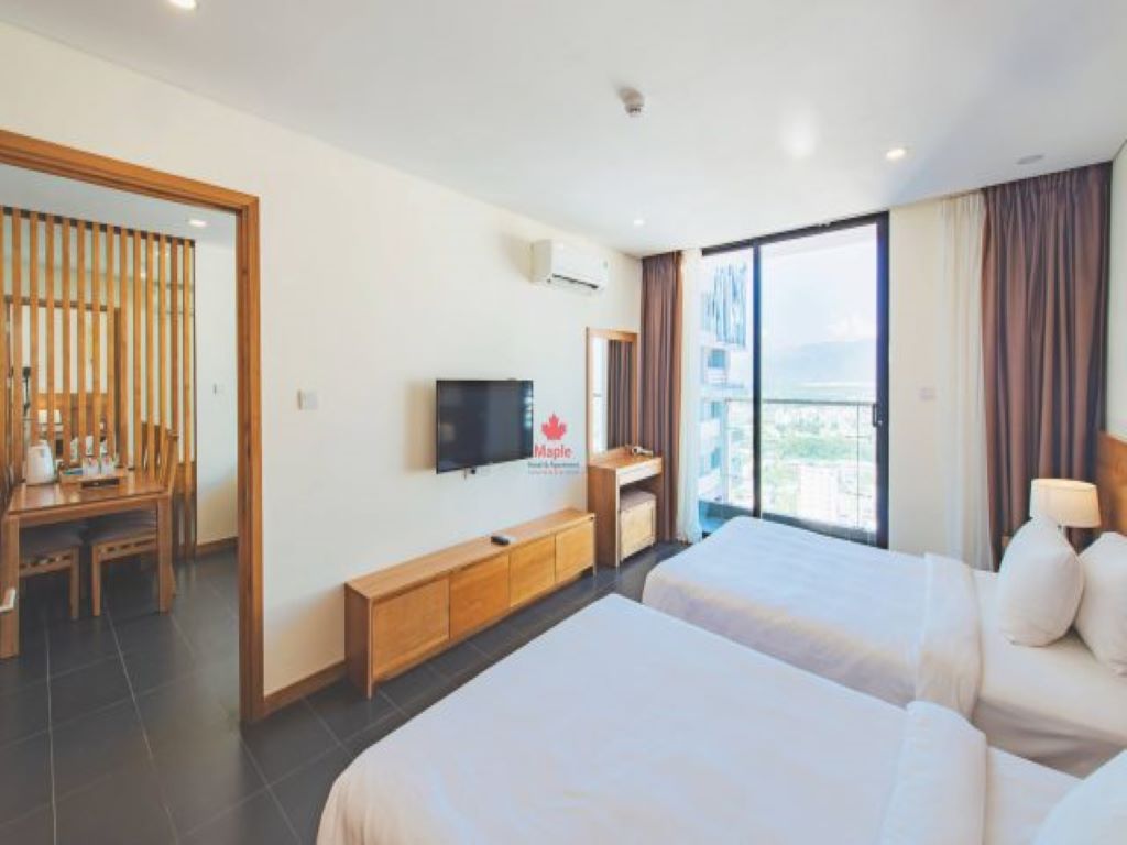 Executive 01 Bedroom With No View Apartment Khách Sạn Maple Hotel & Apartment Nha Trang 4*